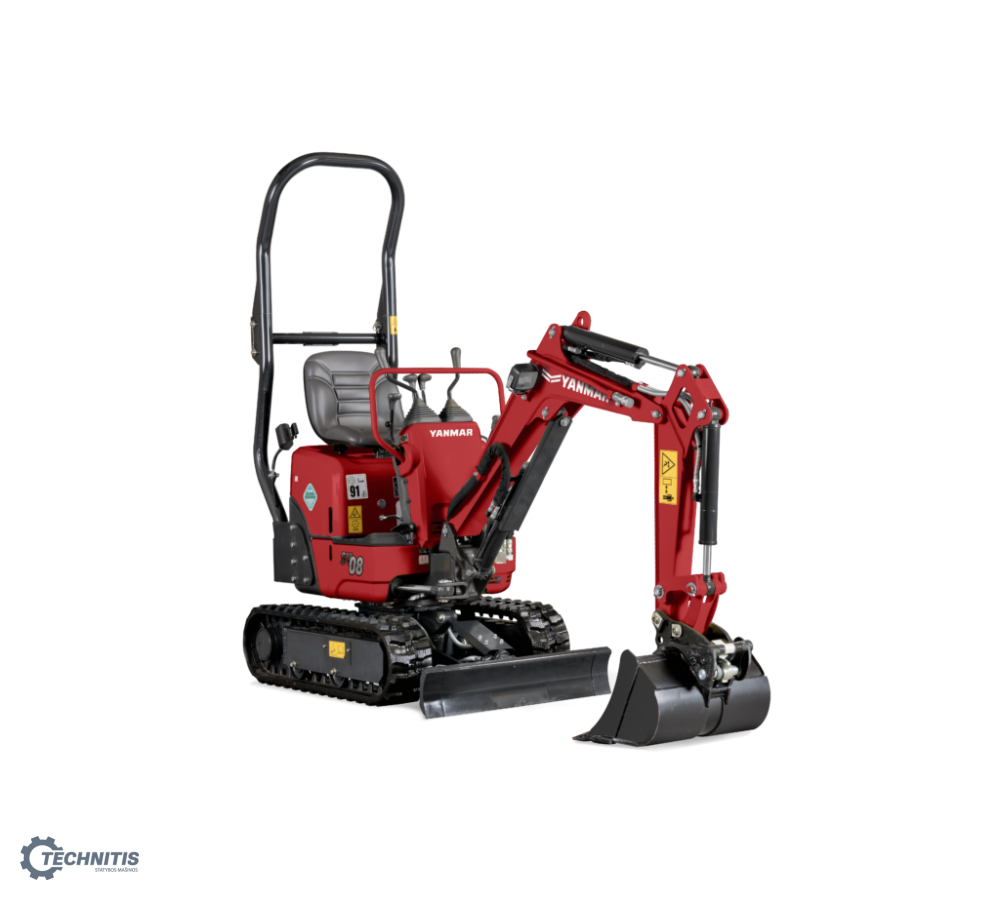 1 t Yanmar SV08-1C  mini ekskavatorius